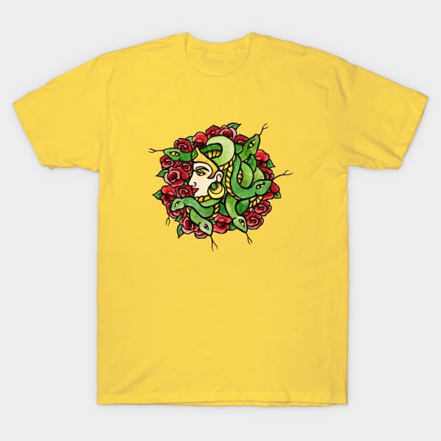 Medusa T-Shirt by bubbsnugg